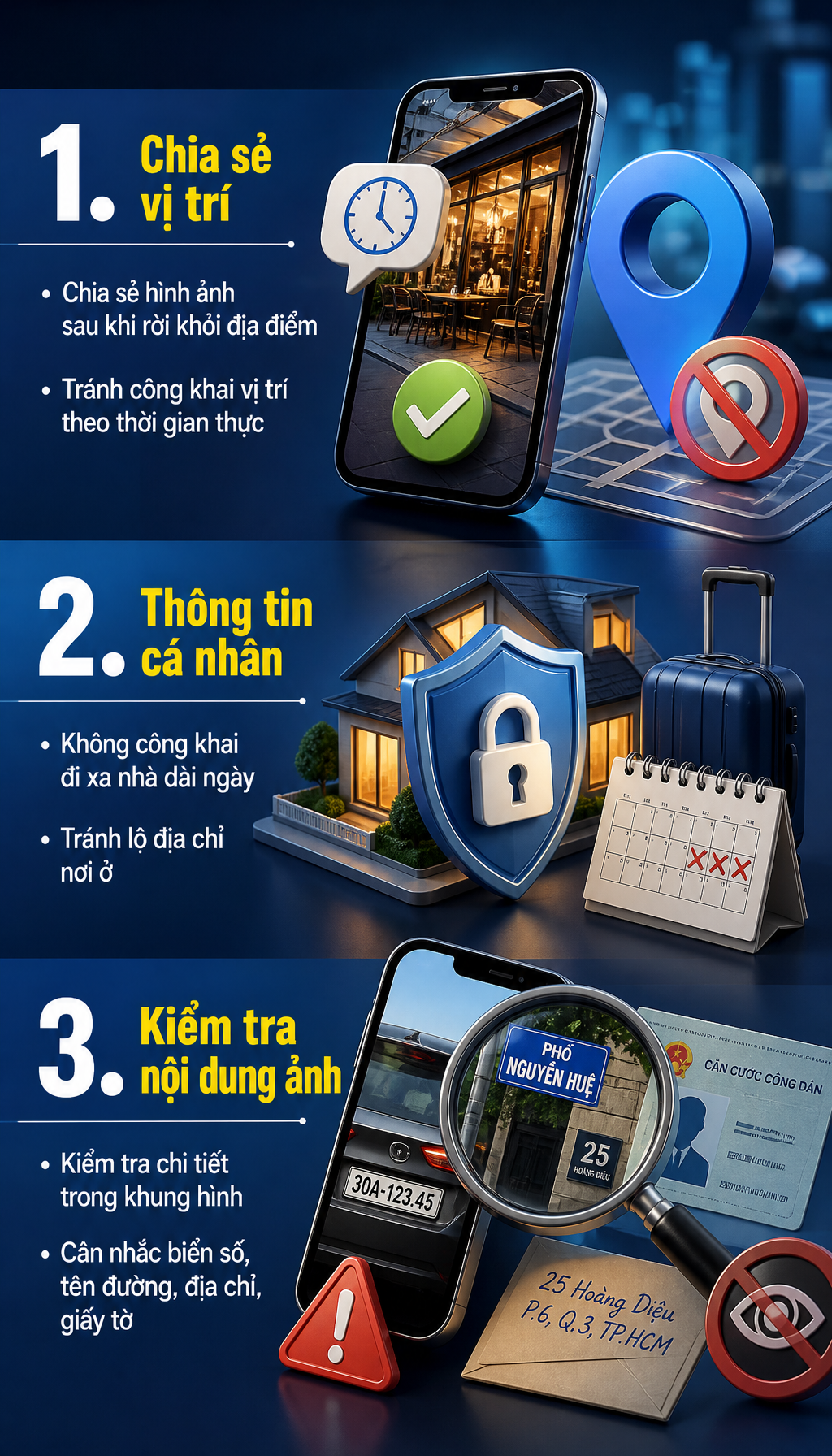 Tất cả những người "check-in" trên mạng xã hội chú ý cảnh báo nóng từ công an - Ảnh 2.