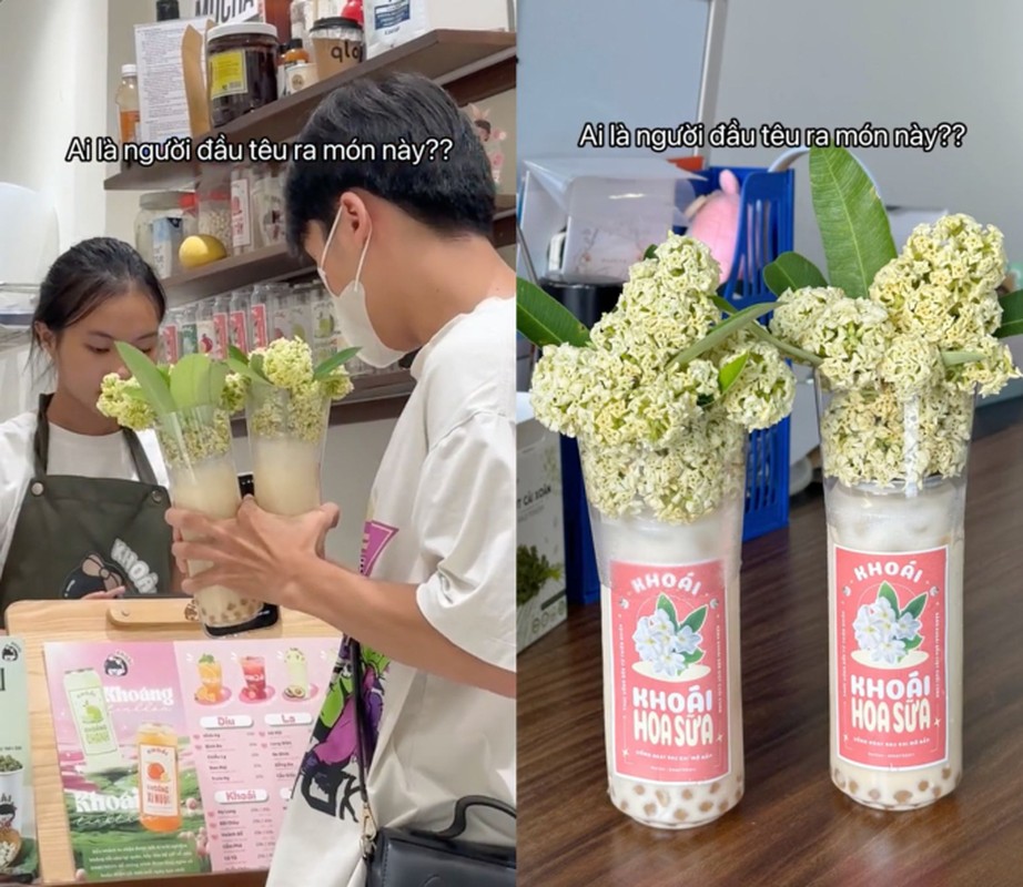 Thực hư trà sữa, nước khoáng hoa sữa gây sốt tại Hà Nội, uống vào thực khách liền “bất ngờ” - Ảnh 3.