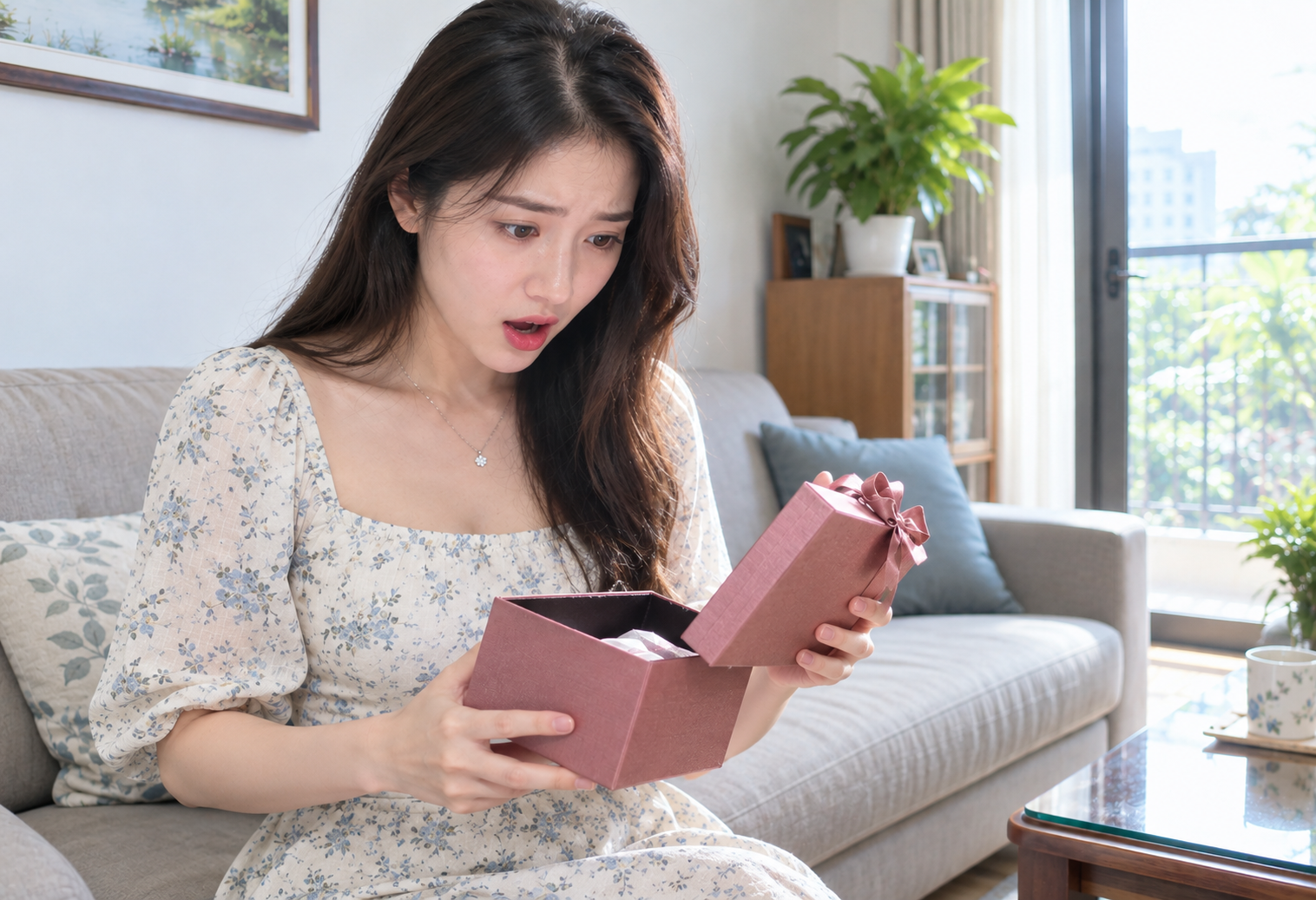 Chồng tặng quà 20/10 sớm, vừa mở hộp ra, vợ muốn ly hôn - Ảnh 1.