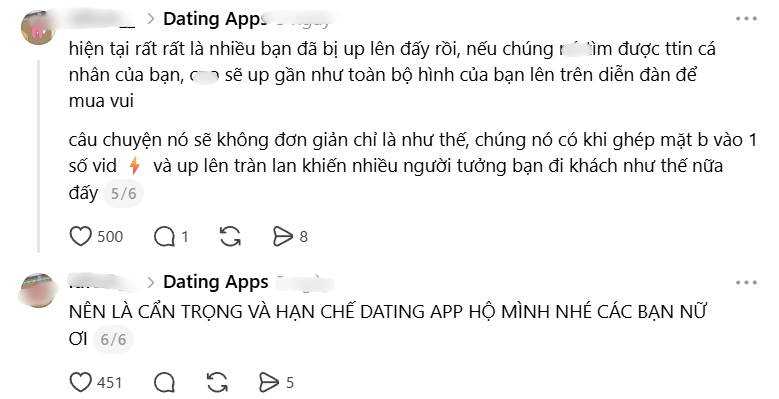Cảnh b&aacute;o nguy cơ từ ứng dụng hẹn h&ograve;: Th&ocirc;ng tin c&aacute; nh&acirc;n bị lợi dụng tr&ecirc;n diễn đ&agrave;n ngầm - Ảnh 4.