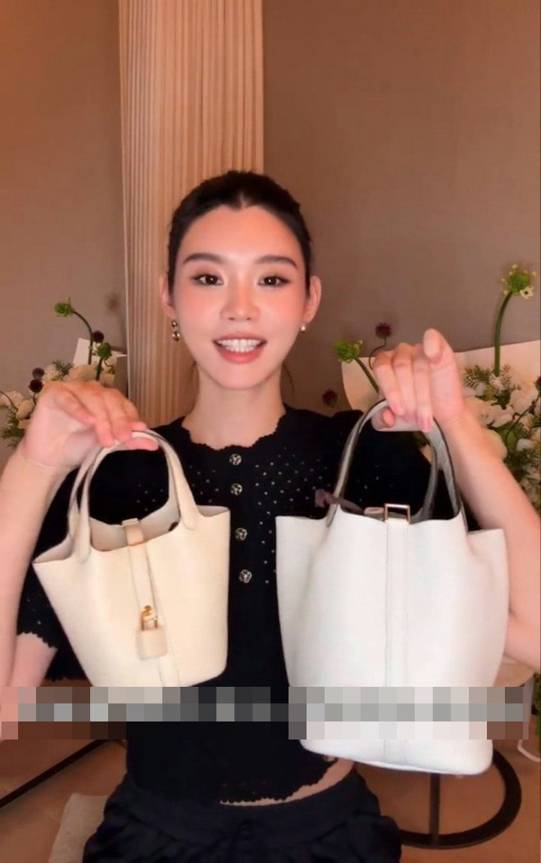 Hề Mộng Dao chi h&agrave;ng triệu mua t&uacute;i Herm&egrave;s cho con g&aacute;i 2 tuổi g&acirc;y sốt 2026 - Ảnh 2.