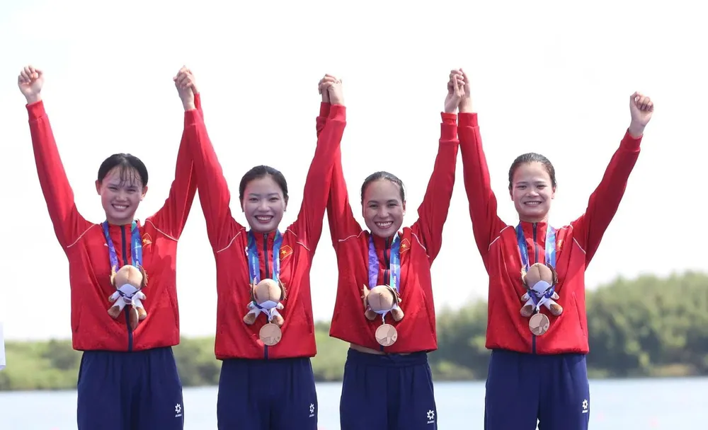 Những c&ocirc; g&aacute;i v&agrave;ng thể thao Việt Nam: Dương th&uacute;y Vi v&agrave; L&ecirc; Thị Hiền ki&ecirc;n cường chinh phục đỉnh cao - Ảnh 2.