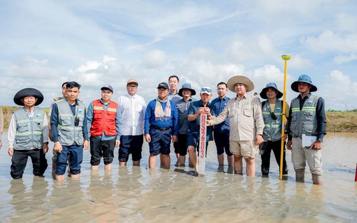 Campuchia điều chỉnh hàng loạt cột mốc trên tuyến Kênh đào Funan Techo: Tỉnh trưởng trực tiếp giám sát