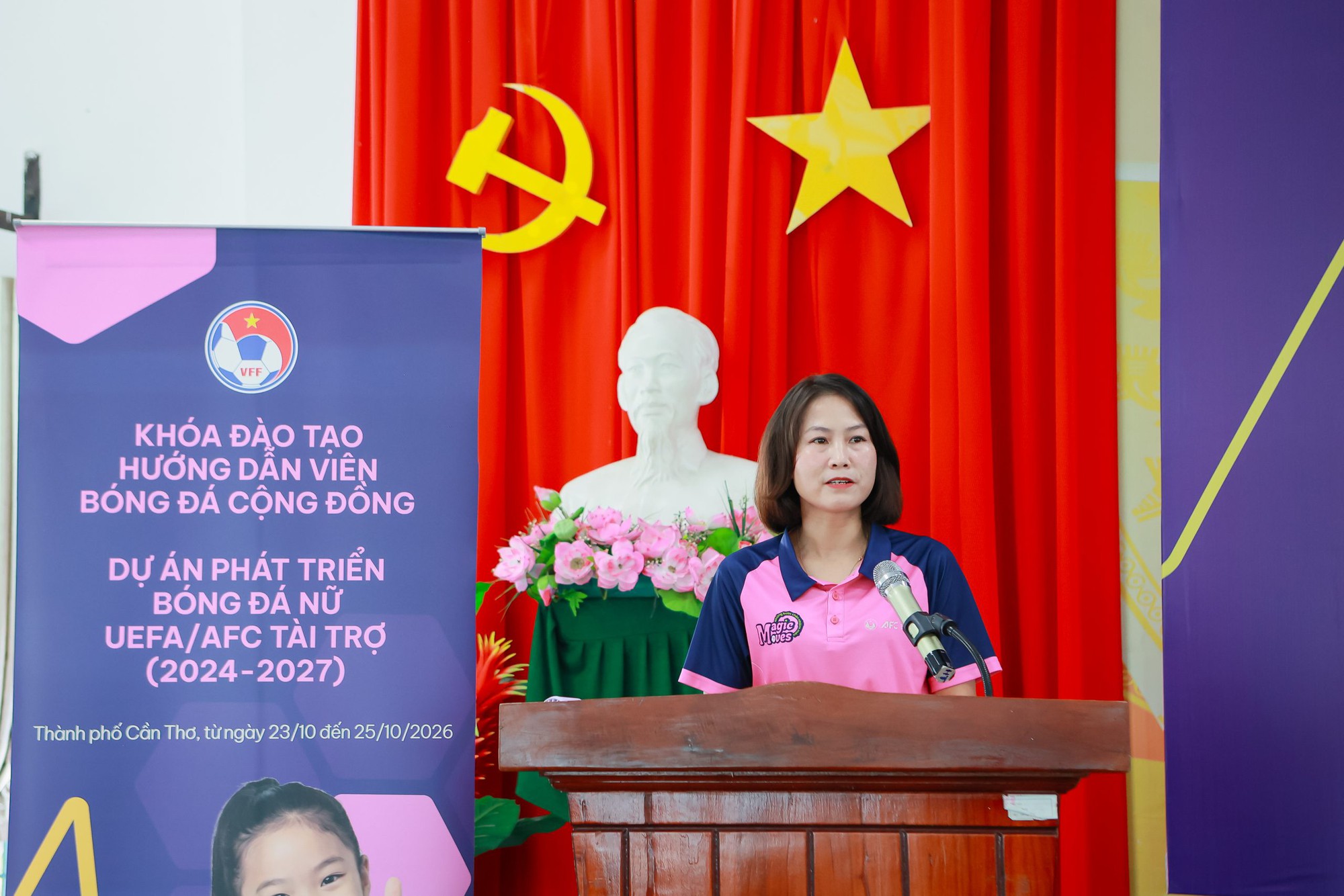 Gallery - Khai mạc khóa đào tạo hướng dẫn viên bóng đá cộng đồng Magic Moves 2026 tại Cần Thơ