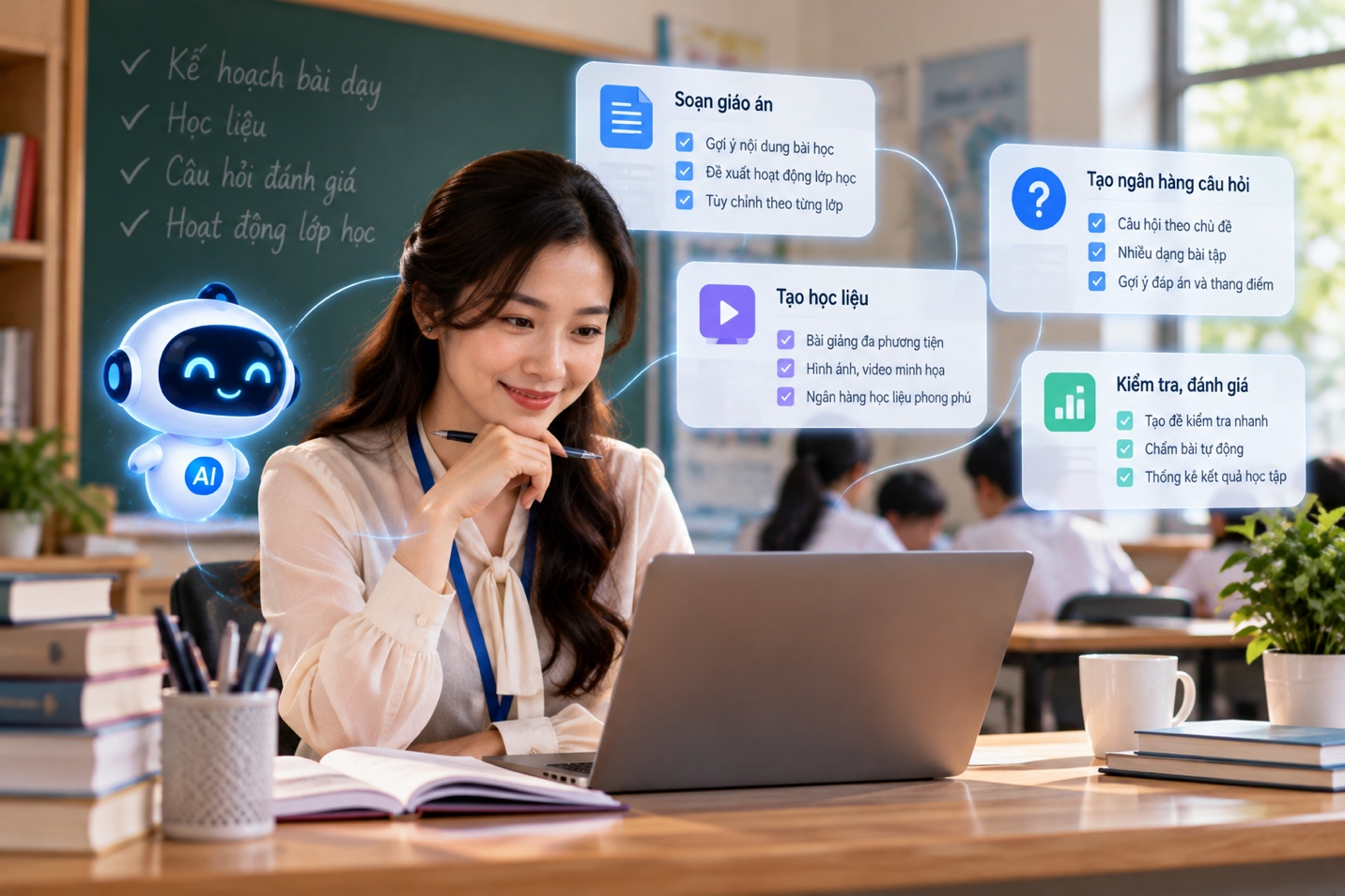 Hàng triệu học sinh Việt Nam lần đầu tiên được học “bộ sách AI”, bắt đầu từ lớp 1 - Ảnh 1.