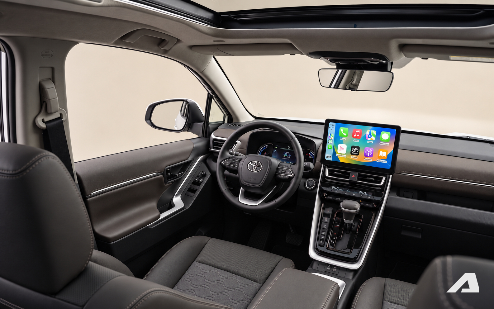 Xem trước Toyota Innova Cross mới sắp ra mắt tháng sau: Mặt trước thay đổi lớn, màn hình lớn hơn, vẫn đủ tùy chọn xăng, hybrid - Ảnh 3.