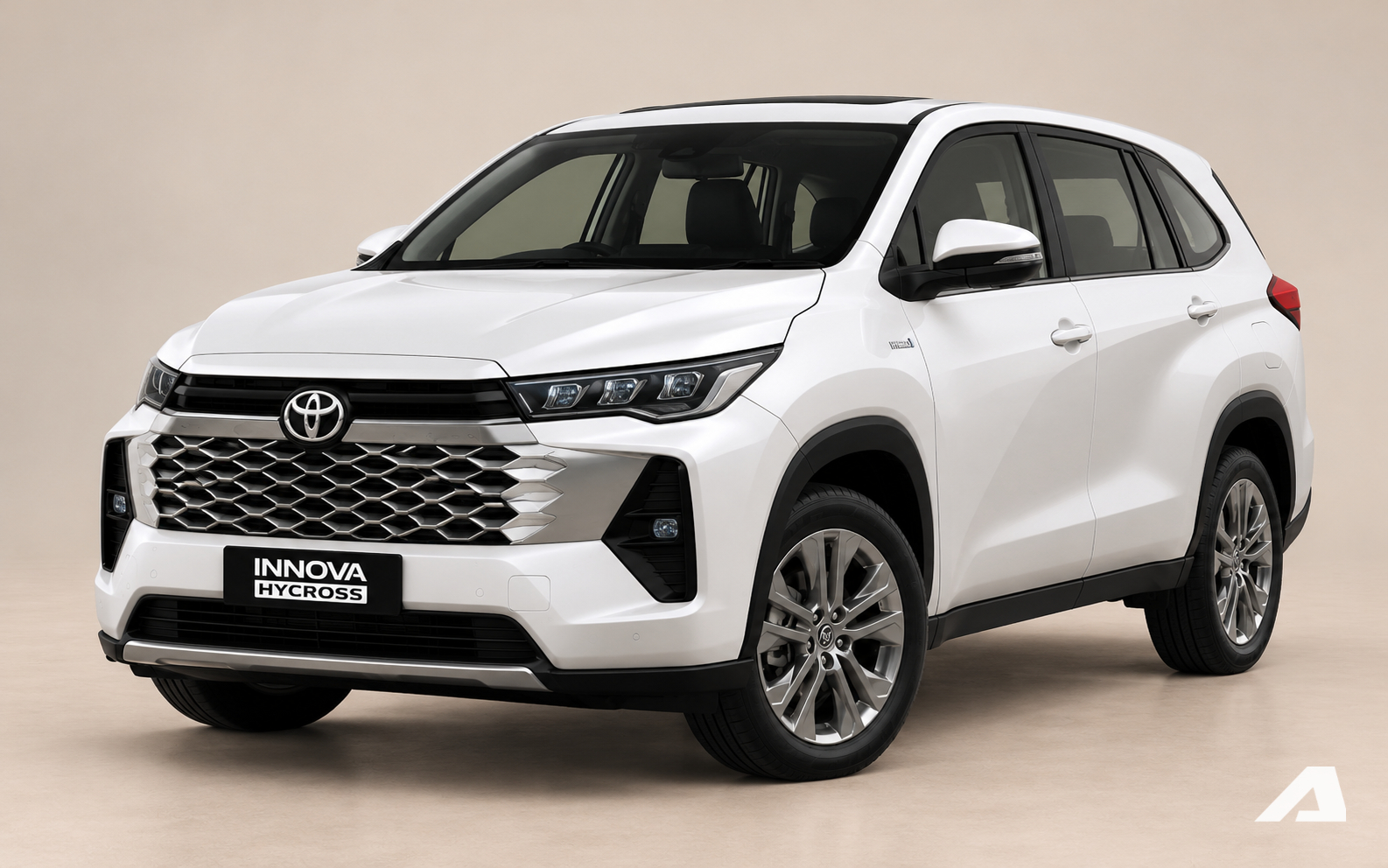 Xem trước Toyota Innova Cross mới sắp ra mắt tháng sau: Mặt trước thay đổi lớn, màn hình lớn hơn, vẫn đủ tùy chọn xăng, hybrid - Ảnh 1.