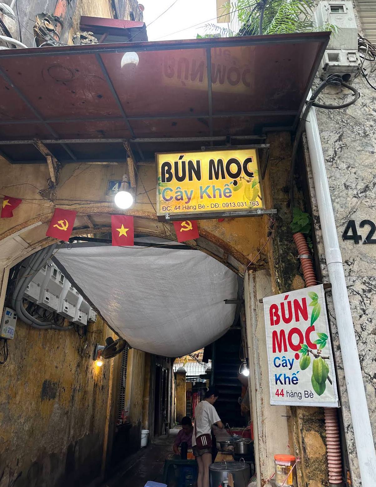 Bún mọc Cây Khế 40 . 000 Đồng trong biệt thự 100 tuổi giữa Hà Nội - Ảnh 15.