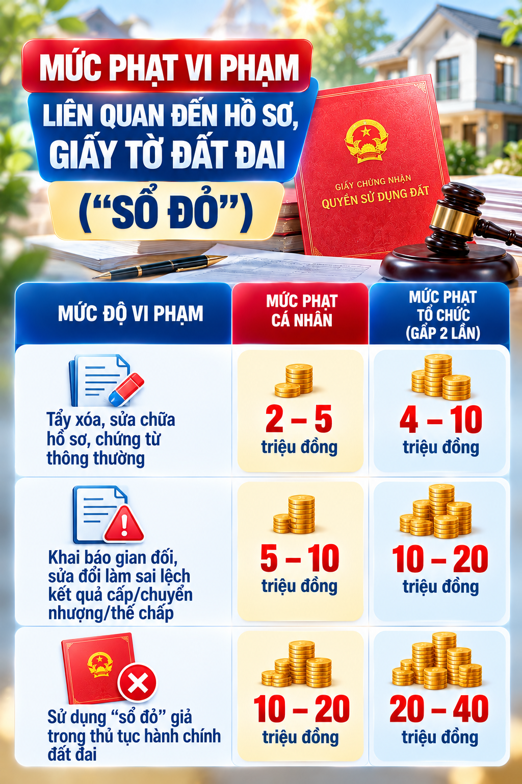 Tất cả người d&acirc;n c&oacute; bất động sản ch&uacute; &yacute; quy định phạt đến 20 triệu đồng - Ảnh 1.