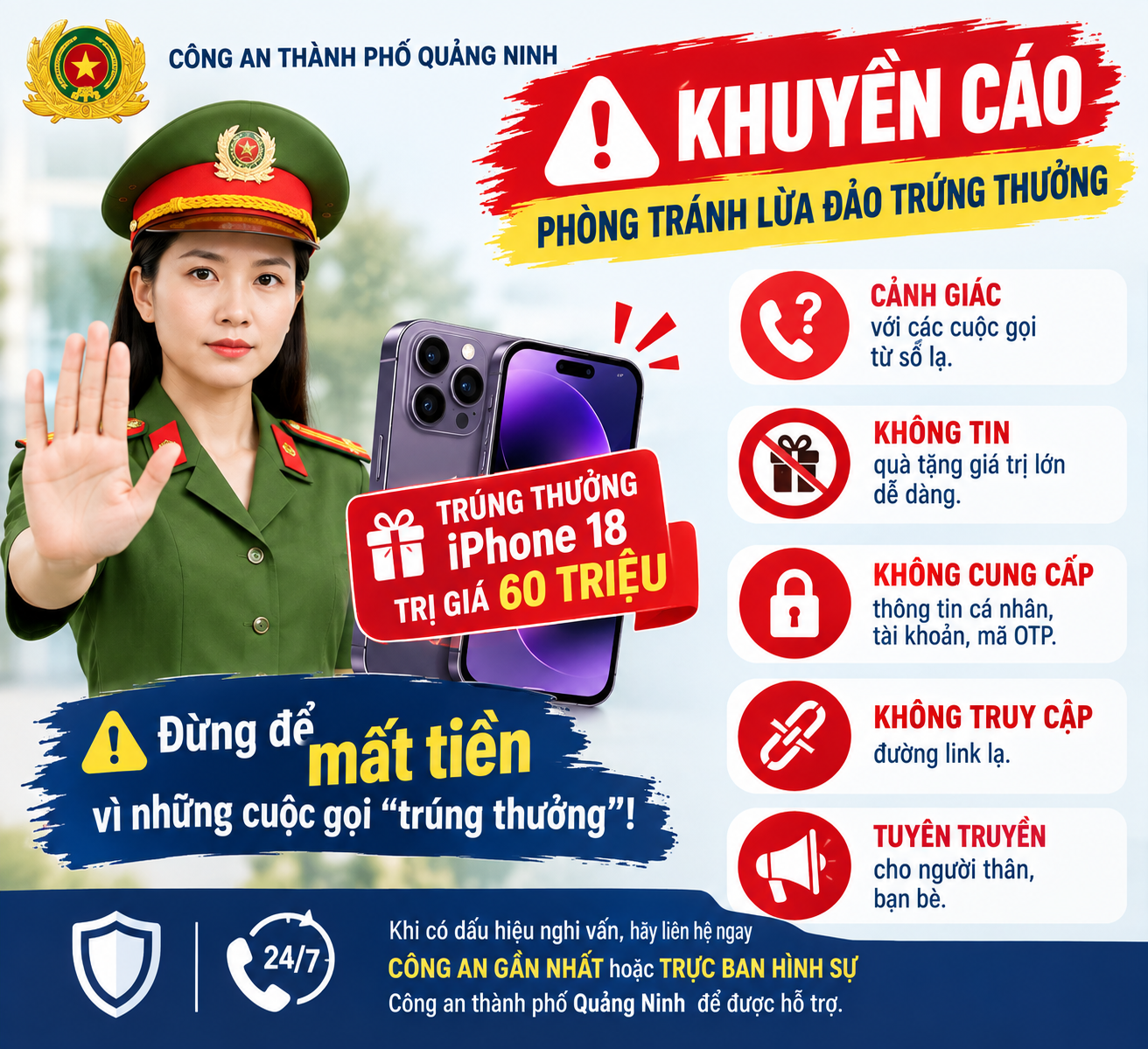Vừa nhận tin trúng iPhone 18 trị giá 60 triệu đồng, người phụ nữ lập tức làm một việc - Ảnh 2.