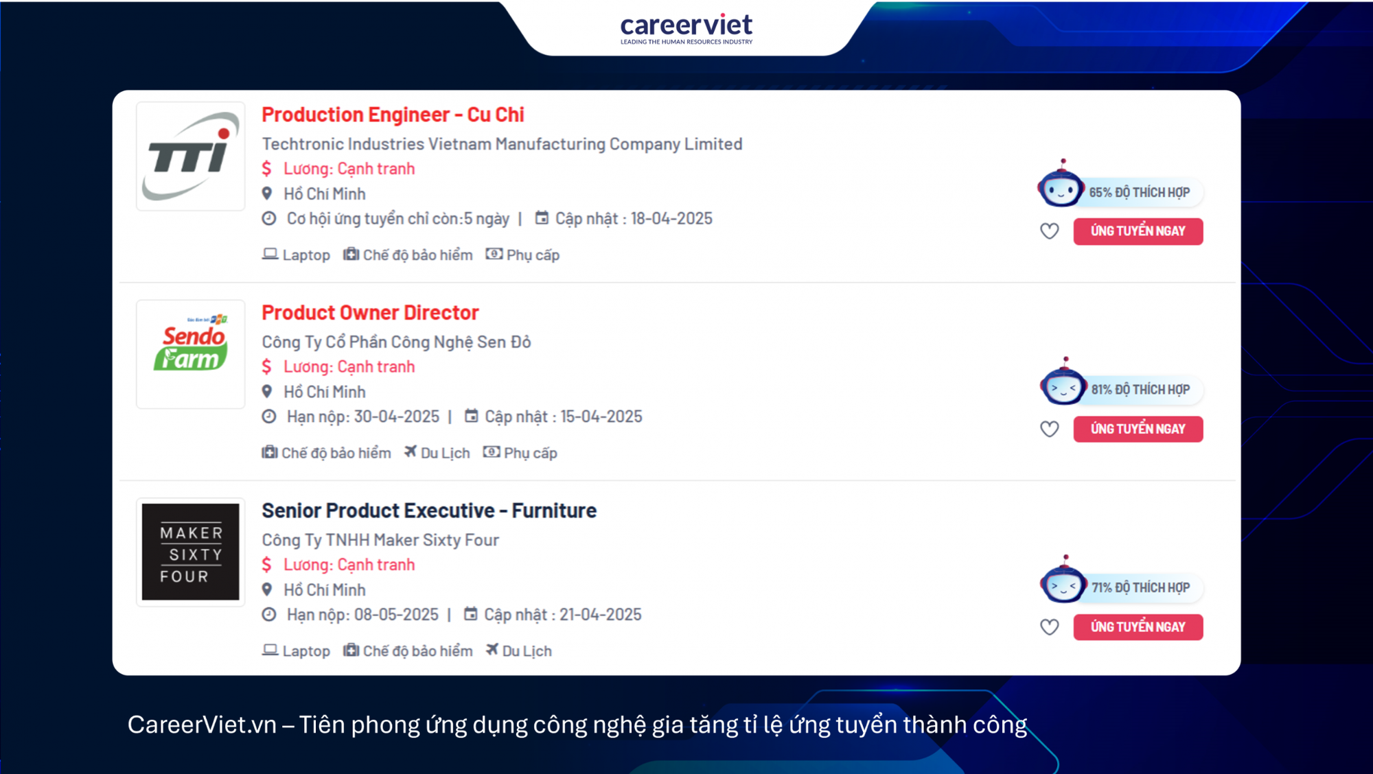 AI Matching của CareerViet gi&uacute;p ứng vi&ecirc;n ho&agrave;n thiện hồ sơ v&agrave; t&igrave;m việc ph&ugrave; hợp ra sao? - Ảnh 1.