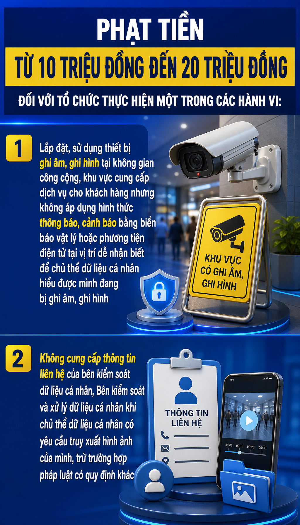 Tất cả người dân lắp camera chú ý mức phạt từ 5 đến 10 triệu đồng đã được áp dụng - Ảnh 1.
