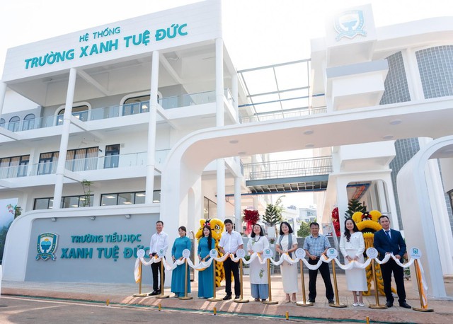 Trung Nguyên Legend khánh thành cùng lúc hai trường học theo tiêu chuẩn quốc tế tại Thành Phố Cà Phê - Ảnh 1. Trung Nguyên Legend khánh thành cùng lúc hai trường học theo tiêu chuẩn quốc tế tại Thành Phố Cà Phê - Ảnh 1.