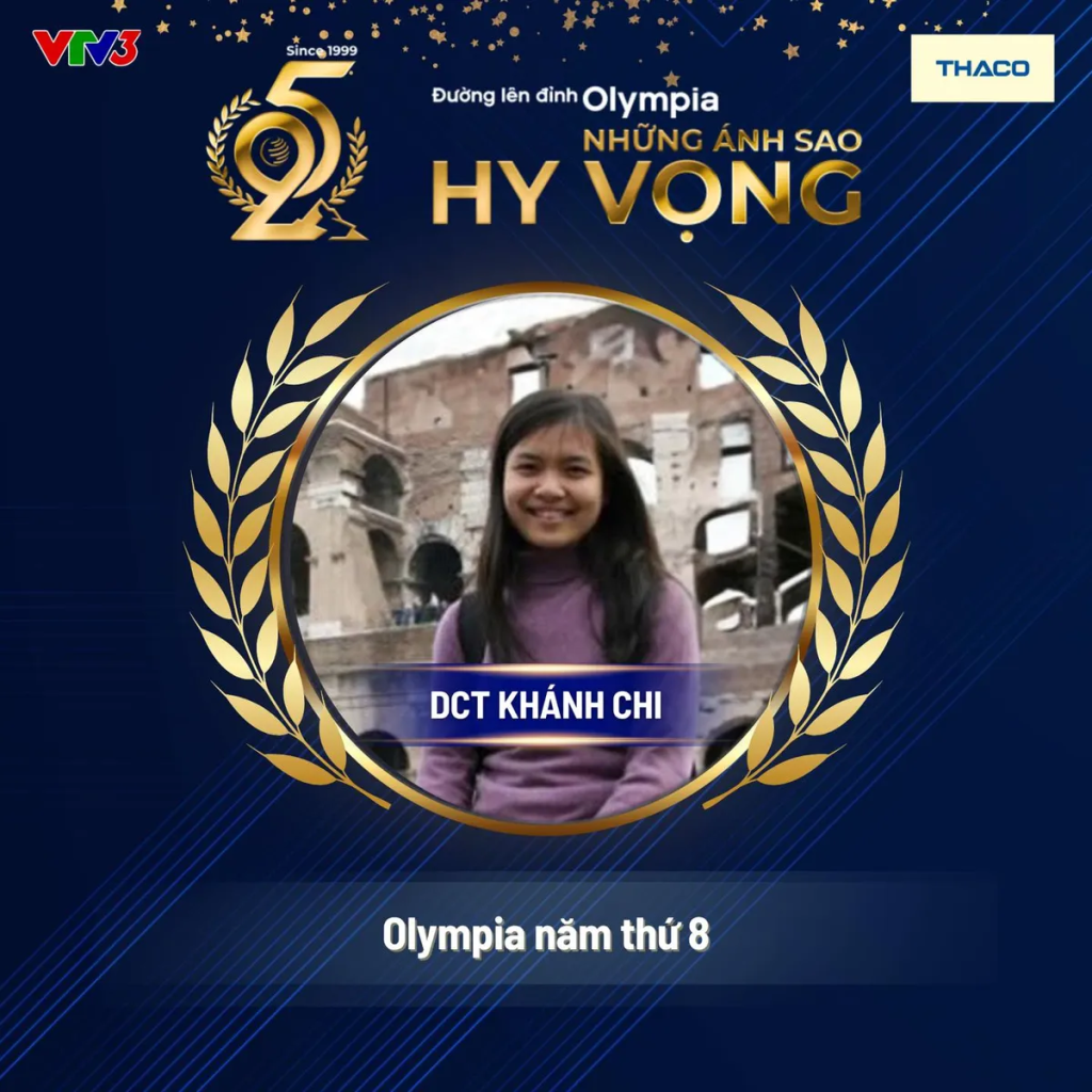 Bùi Khánh Chi nữ MC xinh đẹp để lại dấu ấn trong Đường Lên Đỉnh Olympia mùa 8 - Ảnh 2. Bùi Khánh Chi nữ MC xinh đẹp để lại dấu ấn trong Đường Lên Đỉnh Olympia mùa 8 - Ảnh 2.