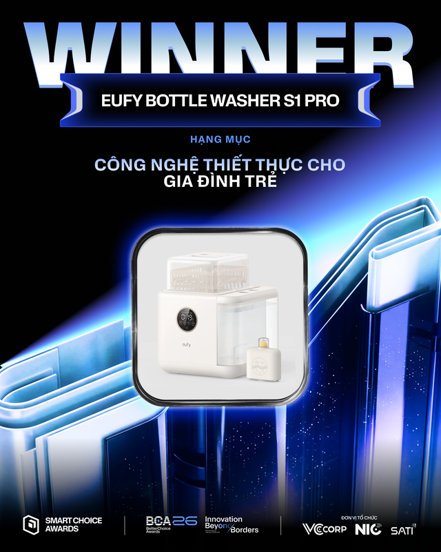 Smart Choice Awards 2026 nổi bật 10 sản phẩm công nghệ cải thiện cuộc sống hàng ngày - Ảnh 6. Smart Choice Awards 2026 nổi bật 10 sản phẩm công nghệ cải thiện cuộc sống hàng ngày - Ảnh 6.