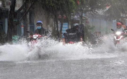 Nhiều nơi sẽ có mưa to đến rất to trong 4 ngày liên tiếp