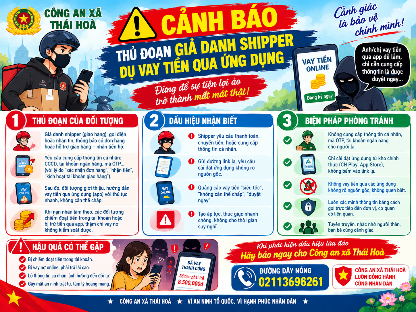 Thủ đoạn lừa đảo chưa từng có liên quan đến shipper, công an cảnh báo tuyệt đối không làm những điều này - Ảnh 1.