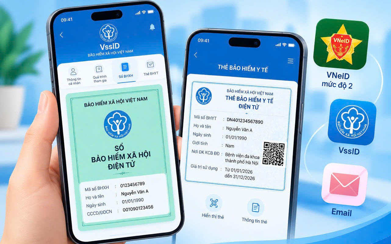 Tất cả người dân có sổ bảo hiểm xã hội, thẻ bảo hiểm y tế chú ý thay đổi mới nhất