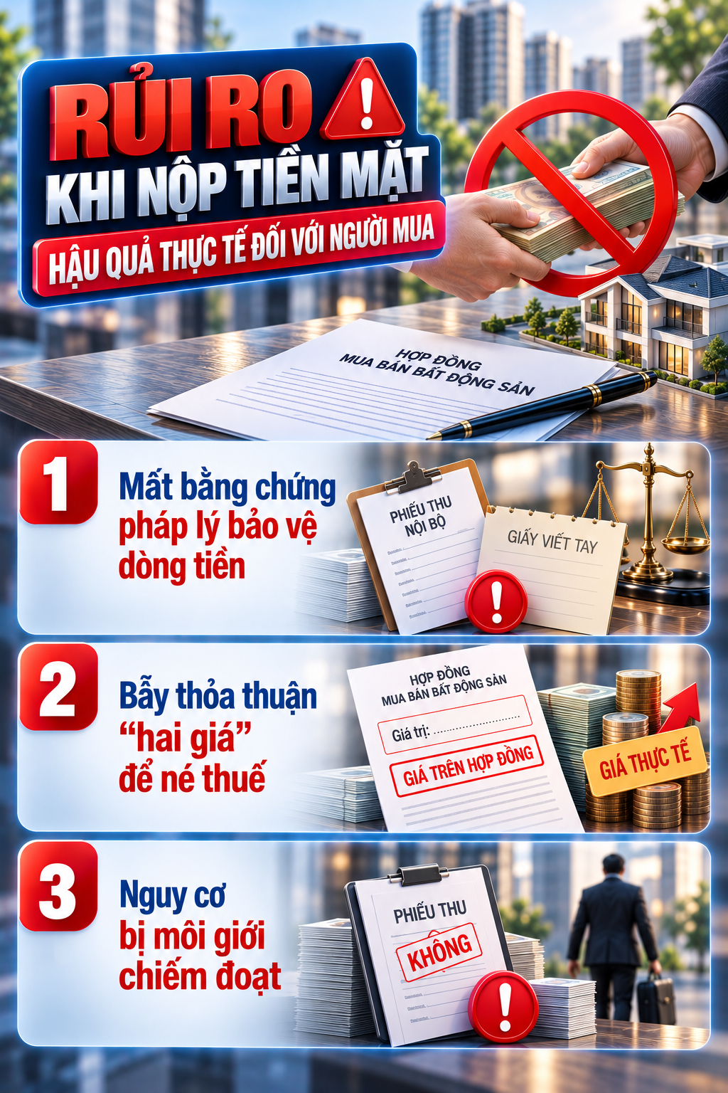 Tất cả người dân mua bán bất động sản chú ý mức phạt 300 triệu đồng liên quan tài khoản ngân hàng - Ảnh 2.