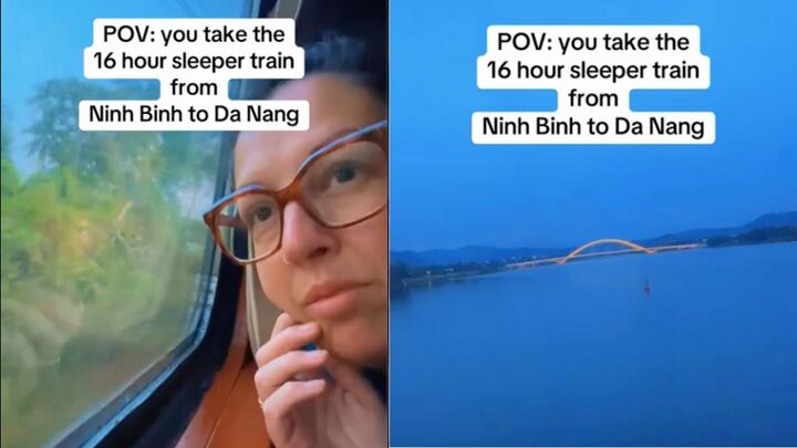 Kh&aacute;ch T&acirc;y khen đi t&agrave;u hỏa Việt Nam 'tuy chậm nhưng đ&aacute;ng gi&aacute; đến từng ph&uacute;t' - Ảnh 4.