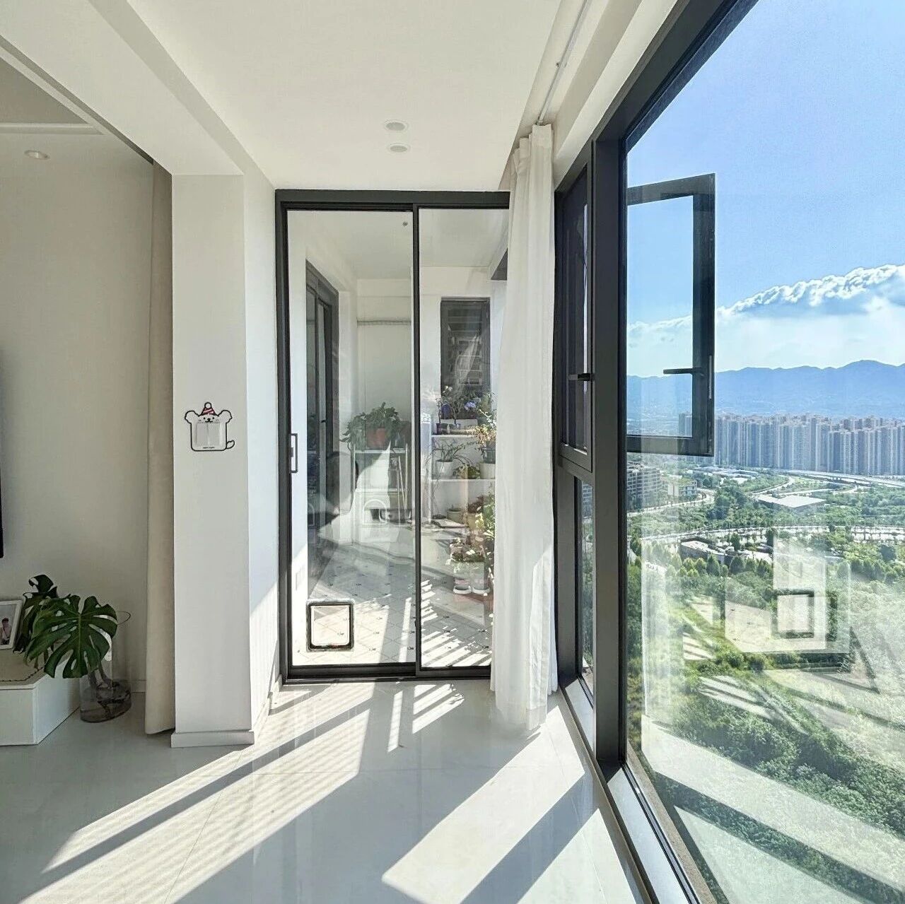 Chuyển từ căn hộ giữa sang căn góc 128 m² - Ảnh 5. Chuyển từ căn hộ giữa sang căn góc 128 m² - Ảnh 5.