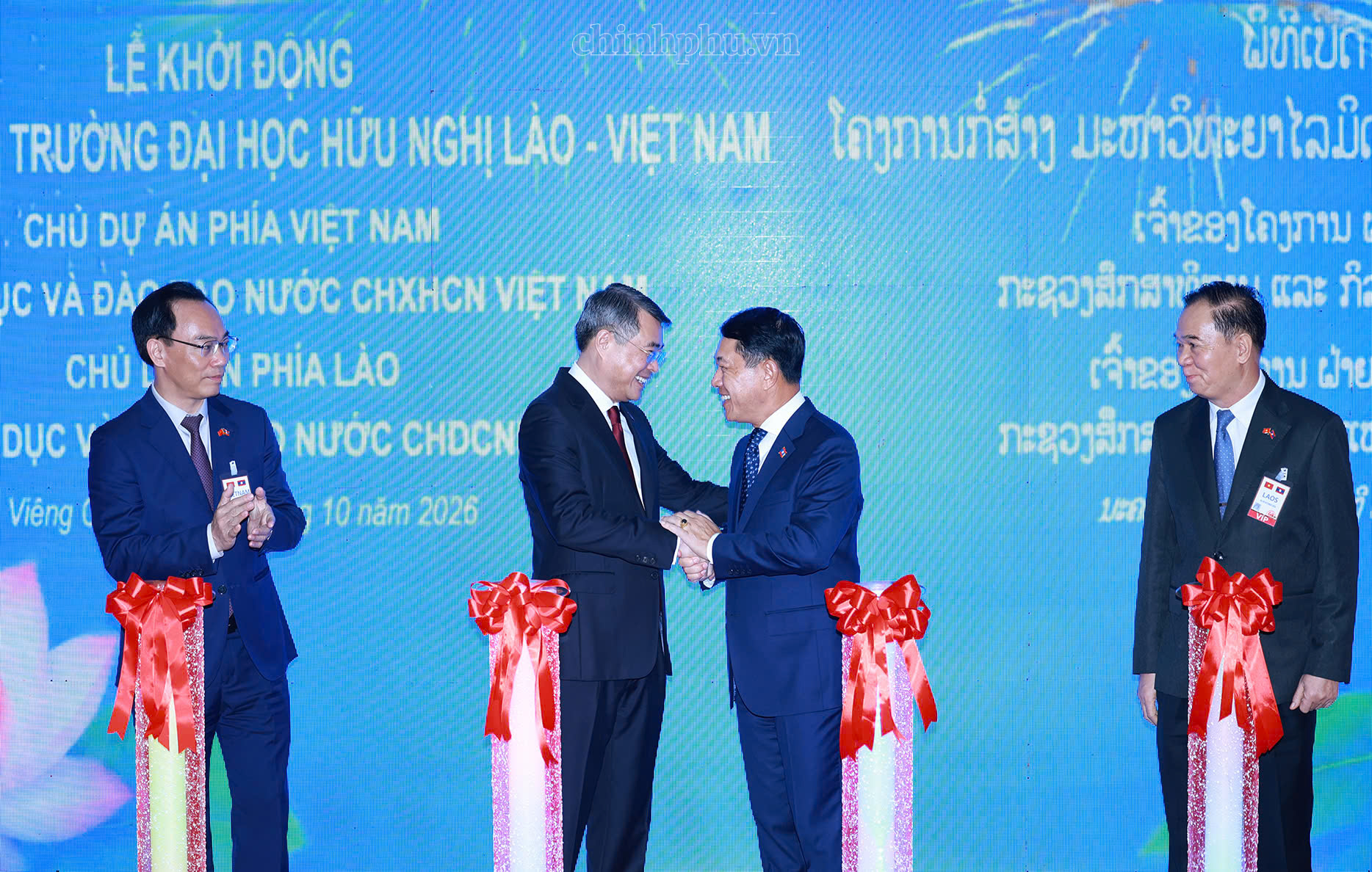 Lào dành 50 ha đất để cùng Việt Nam xây dựng một công trình ý nghĩa, hàng nghìn người được hưởng lợi - Ảnh 1.