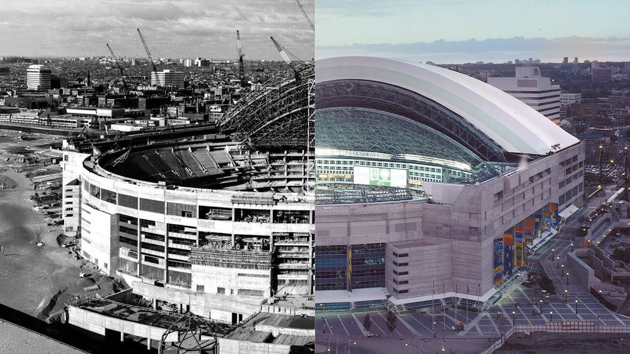 C&ocirc;ng nghệ m&aacute;i mở ấn tượng của Rogers Centre vượt nhịp 209 m kh&ocirc;ng cần cột giữa - Ảnh 1.