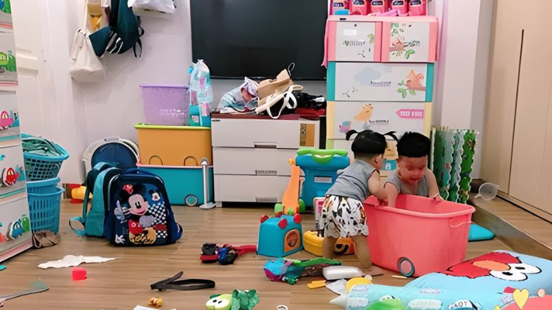 Bất ngờ với những lợi ích của phòng ốc bừa bộn cho trẻ em - Ảnh 1.