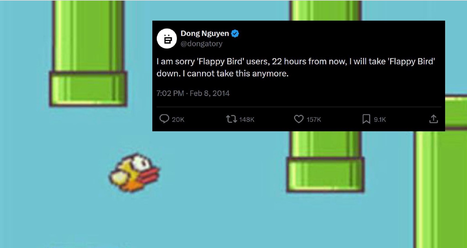 Flappy Bird: 12 Năm biến mất và Bí ẩn từ hiện tượng game di động nổi tiếng - Ảnh 2.