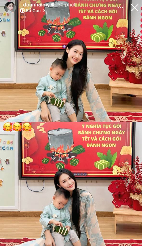 Doãn Hải My trang trí biệt thự chục tỷ đón Tết, được khen vừa đẹp vừa khéo vì mâm cỗ cúng ông Công ông Táo - Ảnh 8.