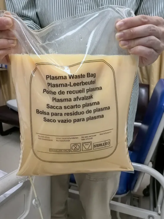 Người đàn ông 40 tuổi đau bụng dữ dội, vào viện lọc ra 3.600ml huyết tương “trắng đục như sữa” - Ảnh 1.