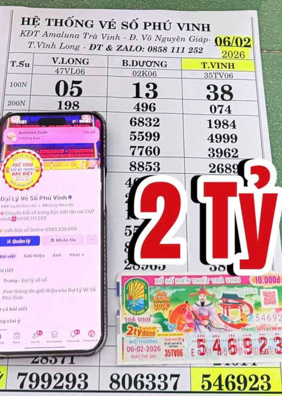 Đi đám cưới được cho vé số, nam thanh niên đổi đời ngay giáp Tết: Đại lý mang hết tiền mặt đến tận nhà - Ảnh 1.