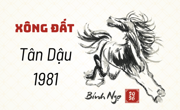Xem tuổi xông đất năm 2026 cho gia chủ Tân Dậu 1981 mang lại may mắn - Ảnh 1.