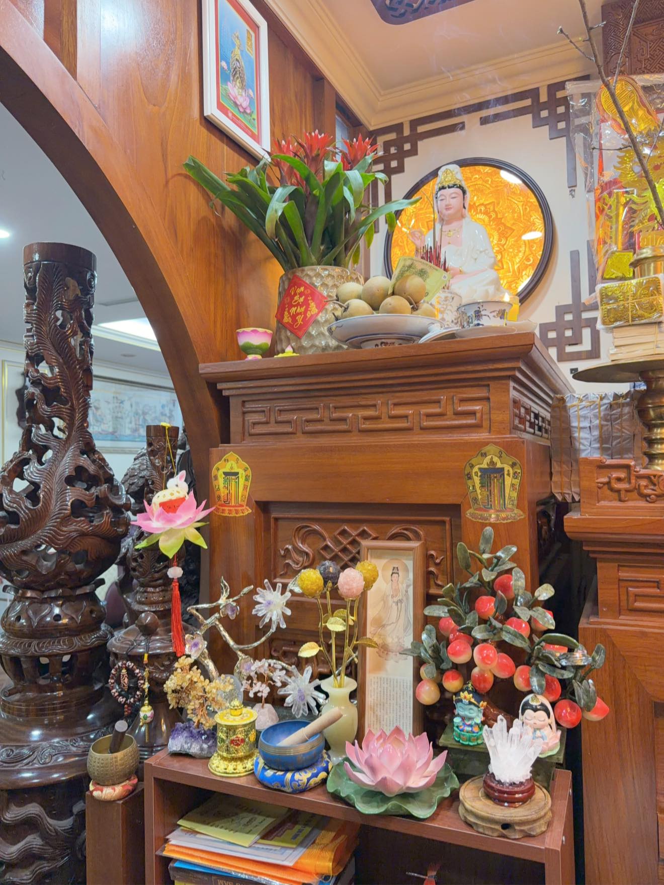 Điều đắt giá nhất trong nhà riêng của NSND Tự Long - Phó Giám đốc Nhà hát chèo Quân đội cận Tết- Ảnh 11.