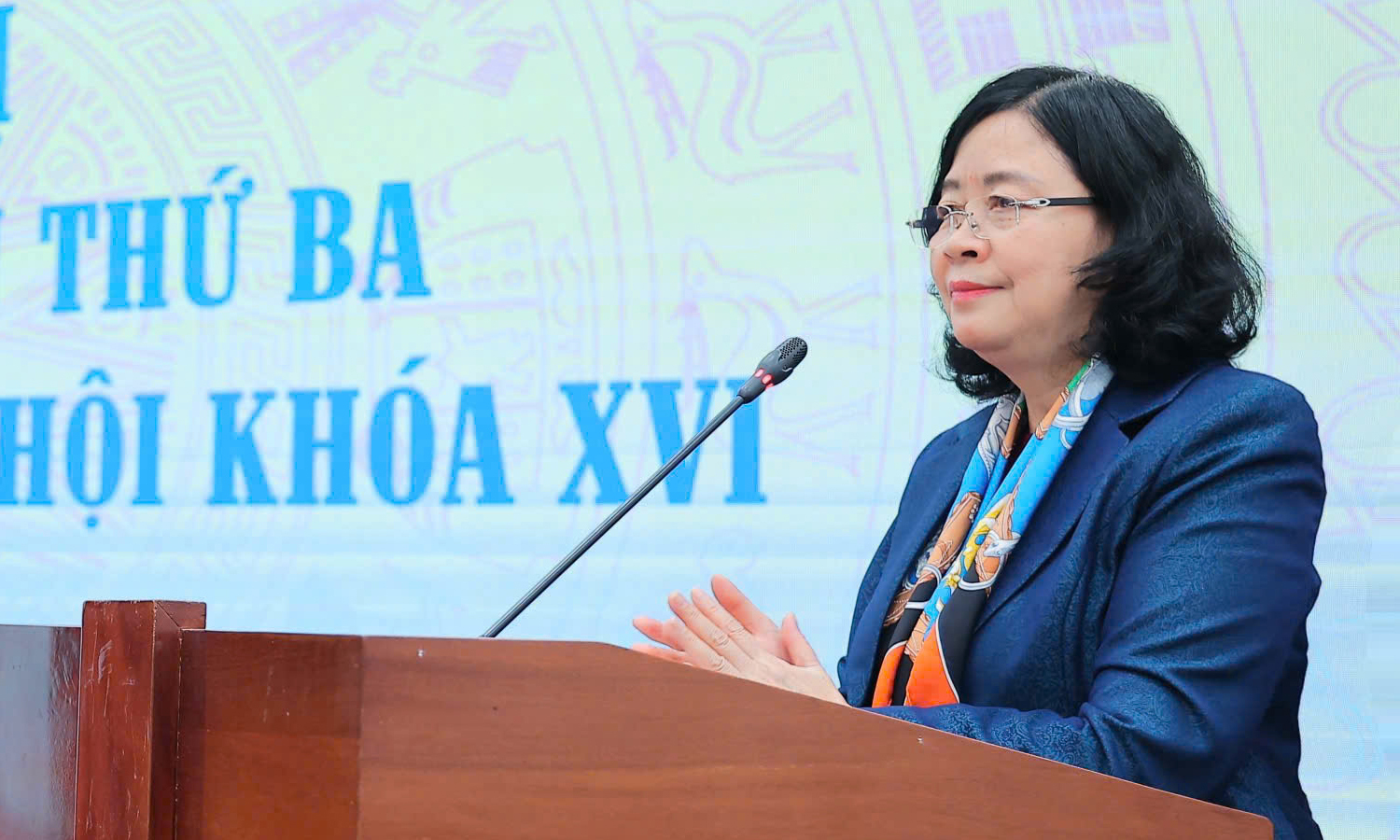 217 Nhân sự Trung ương ứng cử đại biểu Quốc hội khóa XVI được giới thiệu - Ảnh 2.