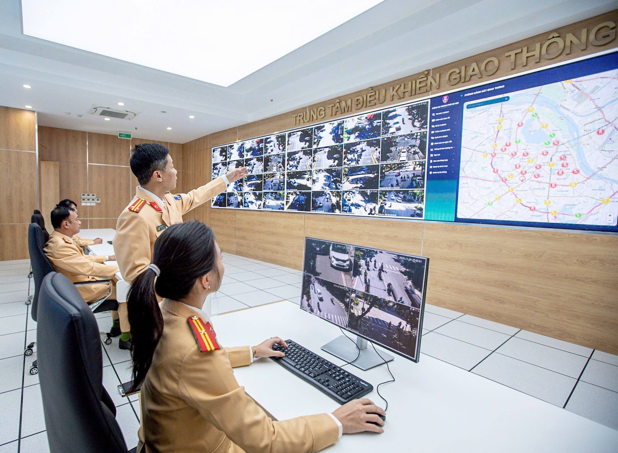 Camera AI ghi hình và xử phạt xuyên Tết Bính Ngọ 2026 , CSGT khẳng định không nghỉ - Ảnh 1.