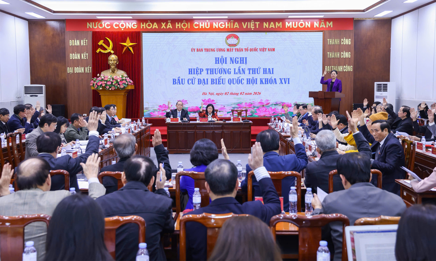 Cơ cấu ứng cử đại biểu Quốc hội kh&oacute;a XVI tại Trung ương v&agrave; địa phương năm 2026 - Ảnh 1.