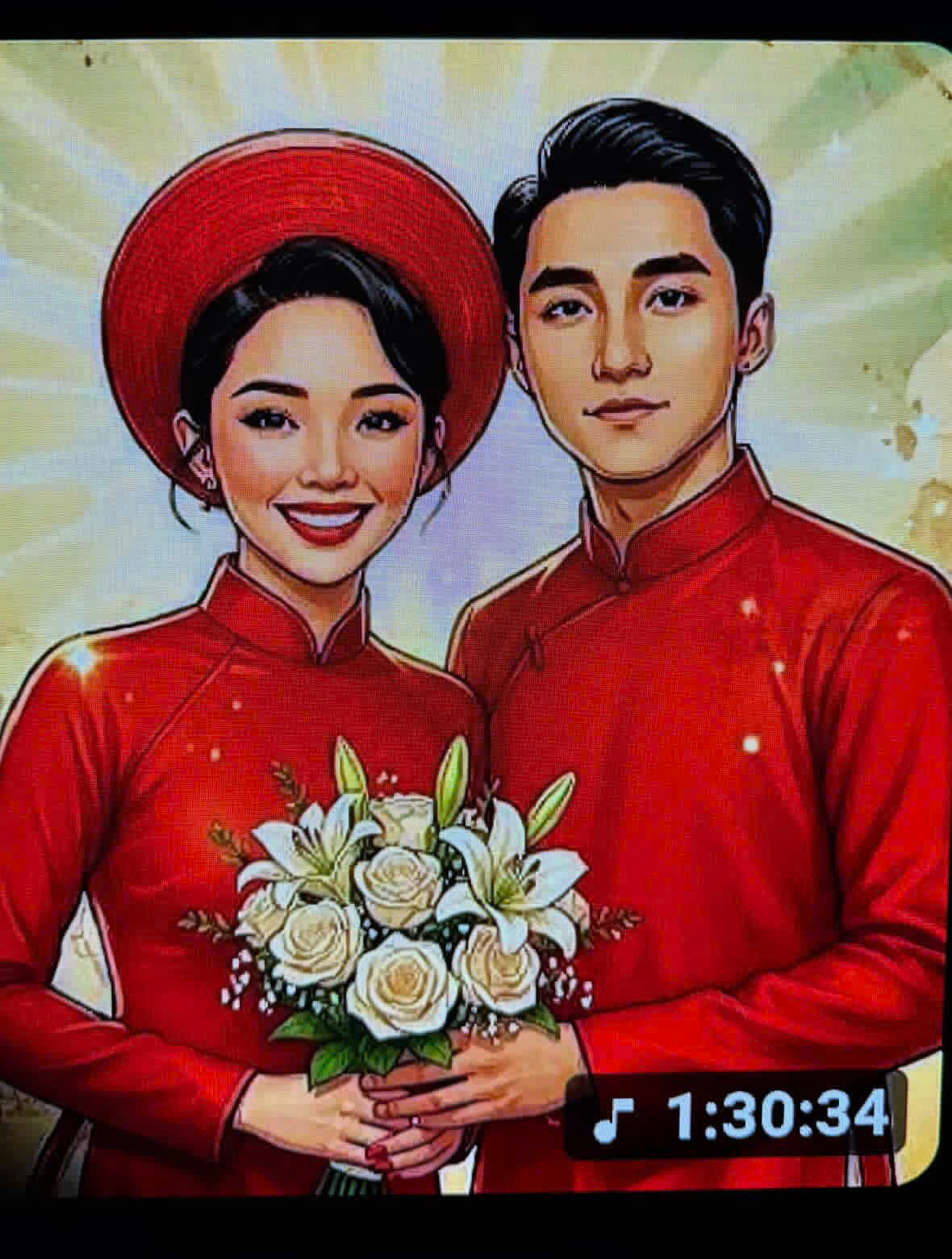 Tóc Tiên bắt bặp ảnh cưới của chính mình với người đàn ông lạ- Ảnh 1.