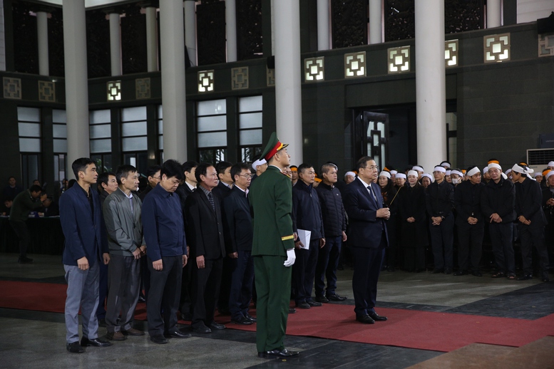 Lễ tang cấp Nh&agrave; nước nguy&ecirc;n Ph&oacute; Chủ tịch Hội đồng Bộ trưởng Đo&agrave;n Duy Th&agrave;nh 2026 - Ảnh 7.