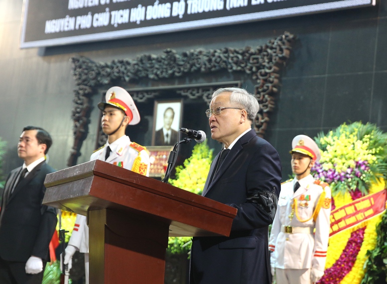 Lễ tang cấp Nh&agrave; nước nguy&ecirc;n Ph&oacute; Chủ tịch Hội đồng Bộ trưởng Đo&agrave;n Duy Th&agrave;nh 2026 - Ảnh 9.