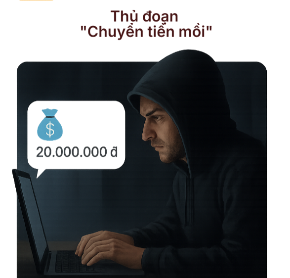 Xuất hiện hàng loạt thủ đoạn lừa đảo mới liên quan đến chuyển tiền, người dân đặc biệt chú ý - Ảnh 1.