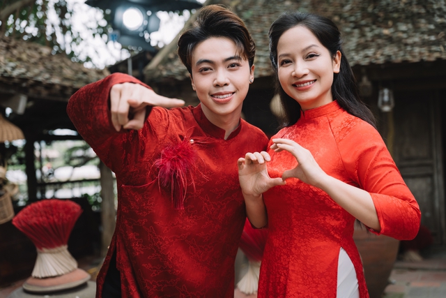 Vũ Diệu Thảo cùng nam ca sĩ Gen Z kể chuyện Tết bình an- Ảnh 3.