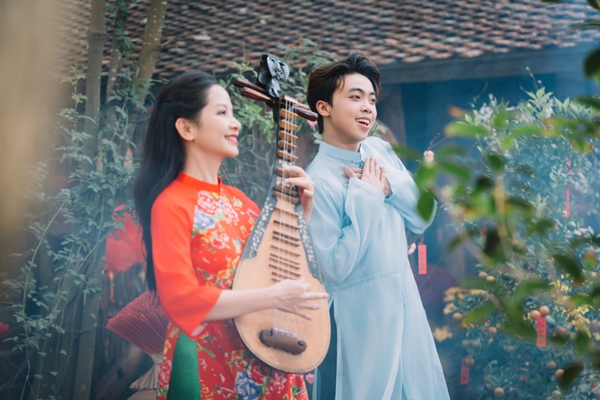 Vũ Diệu Thảo cùng nam ca sĩ Gen Z kể chuyện Tết bình an- Ảnh 5.