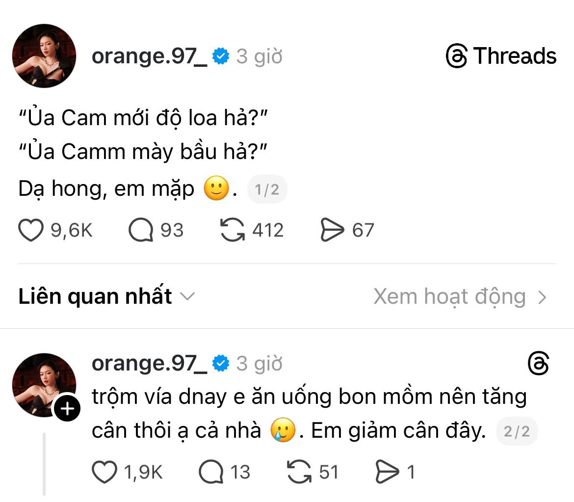 S&aacute;ng tỏ nghi vấn Em xinh Orange mang thai- Ảnh 3.