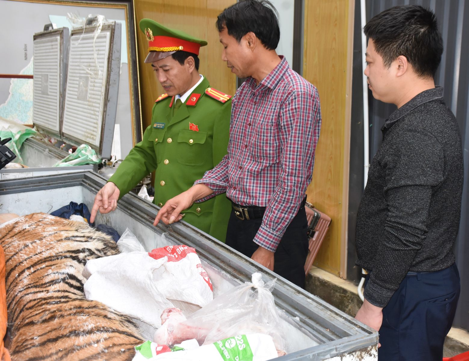 Thanh Hóa triệt phá đường dây mua bán, nấu cao hổ - Ảnh 2.