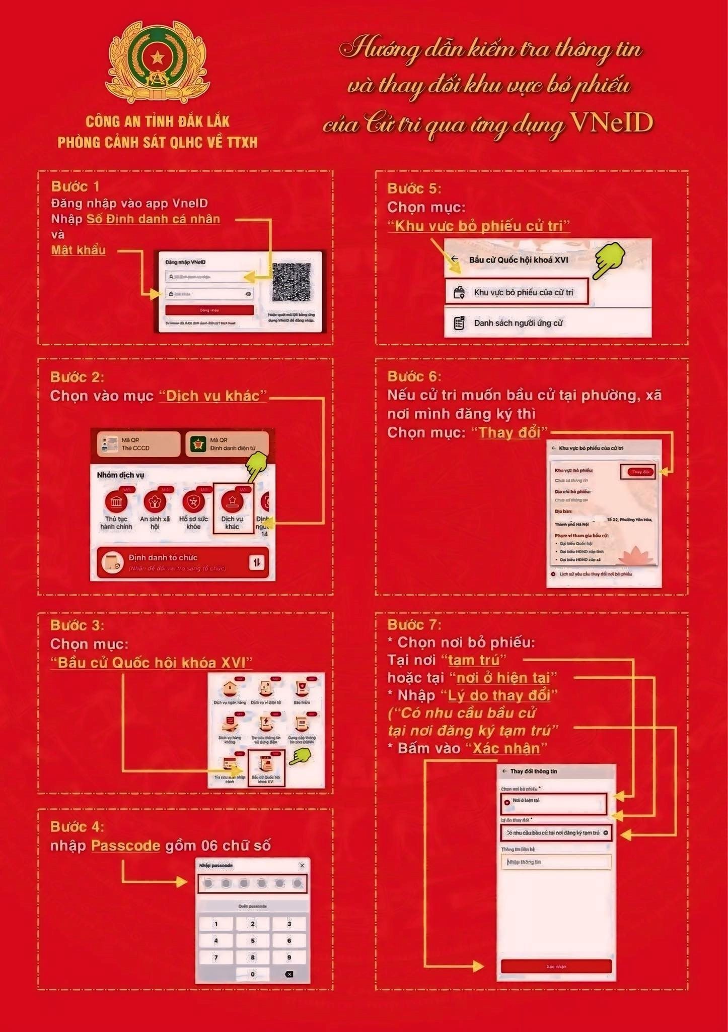 Công An Hướng Dẫn Kiểm Tra Thông Tin Cử Tri Trên Ứng Dụng Vneid Nhanh Chóng , Tiện Lợi - Ảnh 2. Công An Hướng Dẫn Kiểm Tra Thông Tin Cử Tri Trên Ứng Dụng Vneid Nhanh Chóng , Tiện Lợi - Ảnh 2.