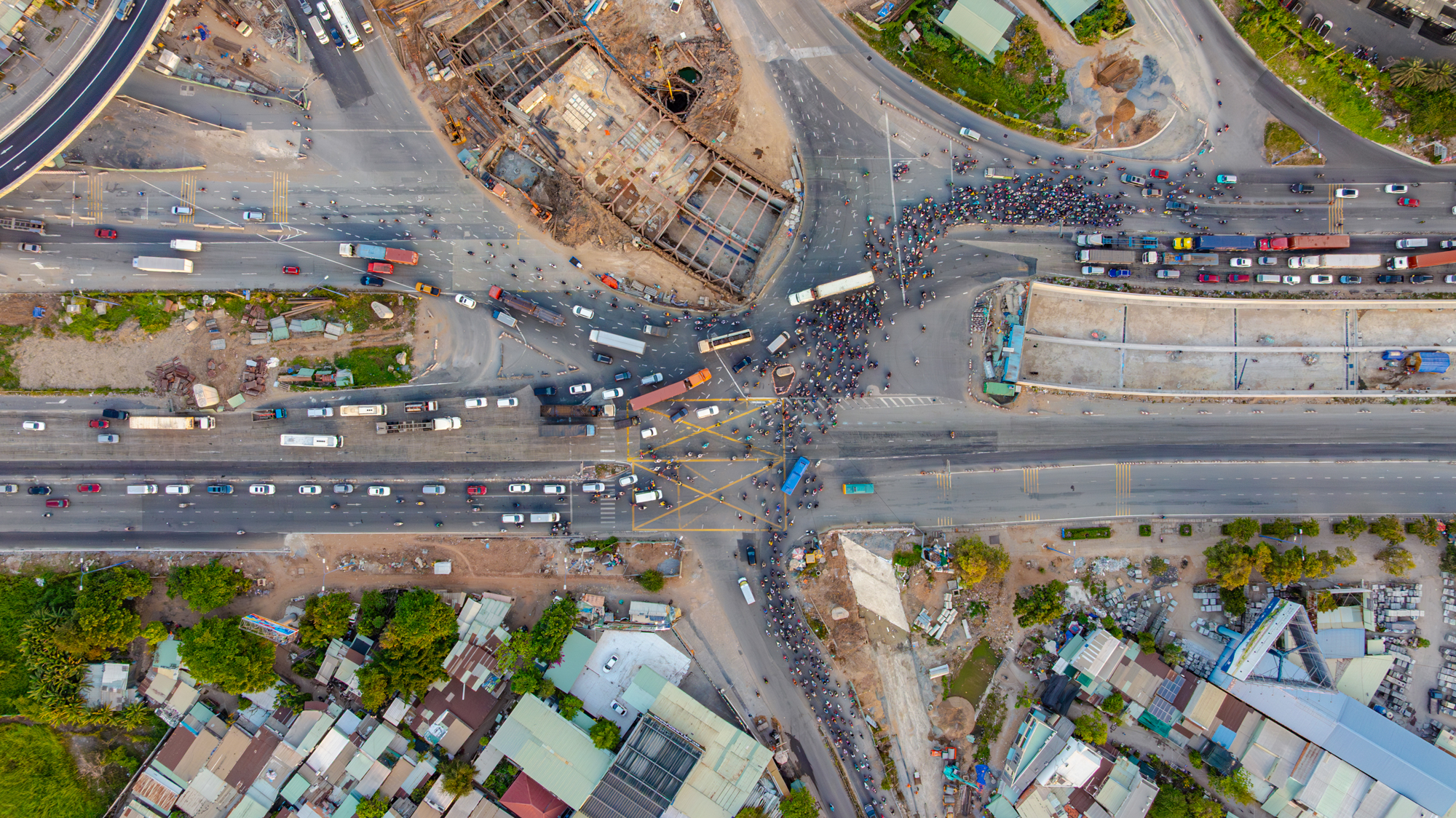 To&agrave;n cảnh n&uacute;t giao c&oacute; 2 hầm, 3 tầng, 8 cầu, trị gi&aacute; 3.400 tỷ ở TP.HCM - Ảnh 7.