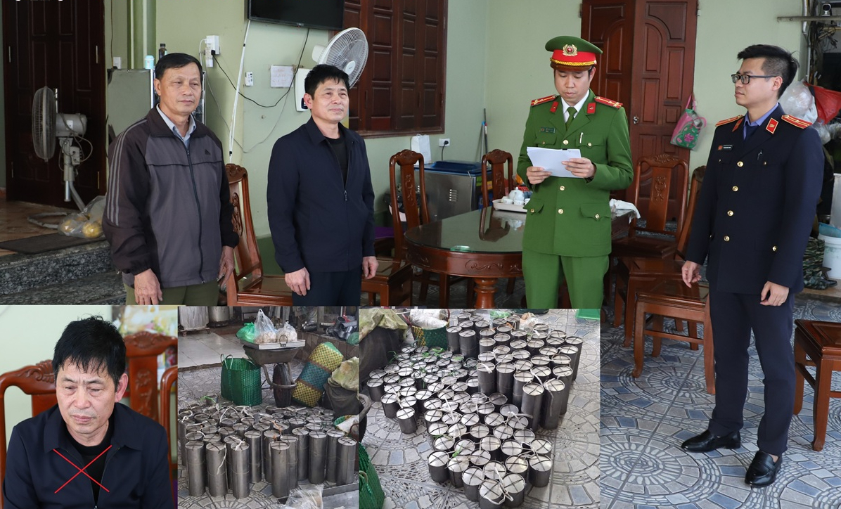 Ra lệnh cấm đi khỏi nơi cư trú đối với chủ cơ sở làm giò, chả Lê Đức Chinh - Ảnh 1.