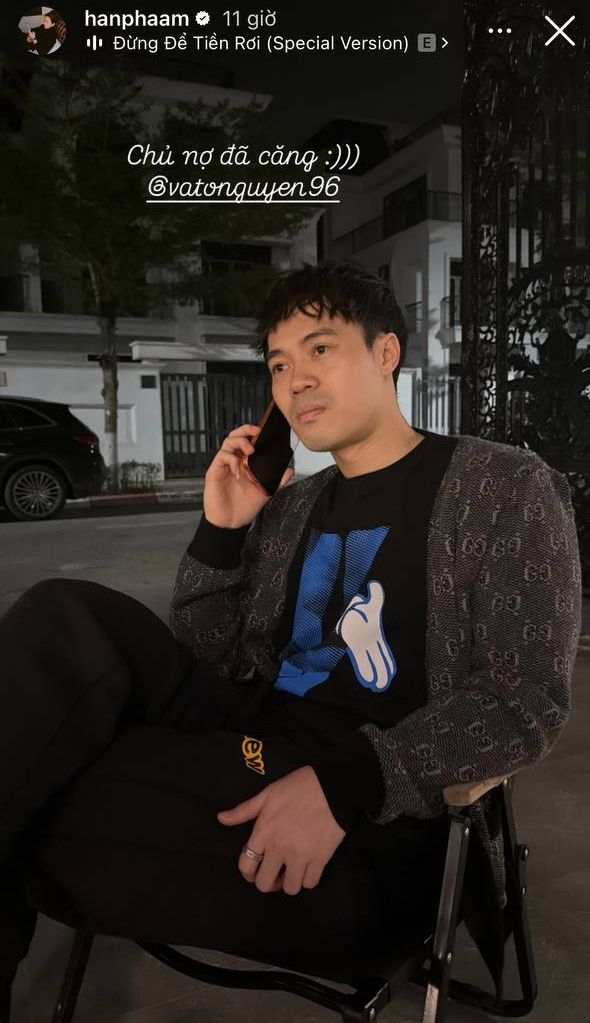 Hoà Minzy tất niên cùng hội Văn Hậu-Hải My tại khu biệt thự sang chảnh, pháo hoa tưng bừng, "chủ nợ" Văn Toàn "đã căng" - Ảnh 2.