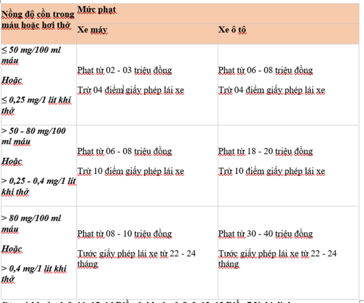 Những vi phạm giao thông Tết dễ mắc phải và mức phạt năm 2026 - Ảnh 1.